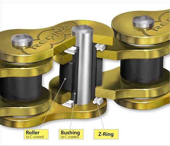 REGINA 525 hpe z-ringchain. + rivetl.