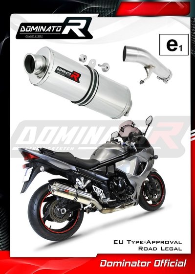 SU067DA-H Dominator eu approved exhaust silencer ov