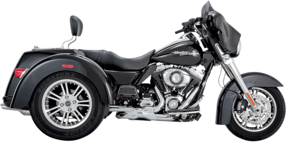 16789 VANCE & HINES triračio deluxe chromuoti duslintuvai