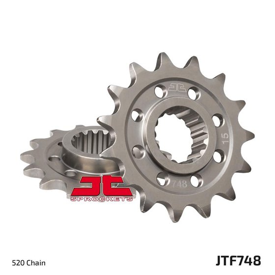 JTF748 JT Sprockets plieninė priekinė žvaigždutė