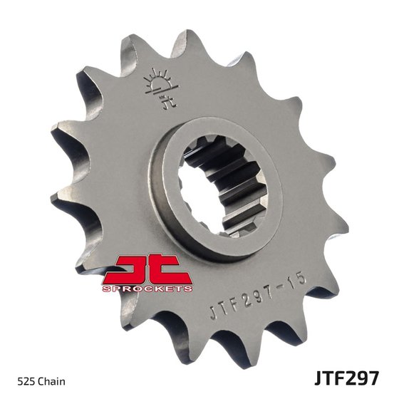 JTF297 JT Sprockets plieninė priekinė žvaigždutė