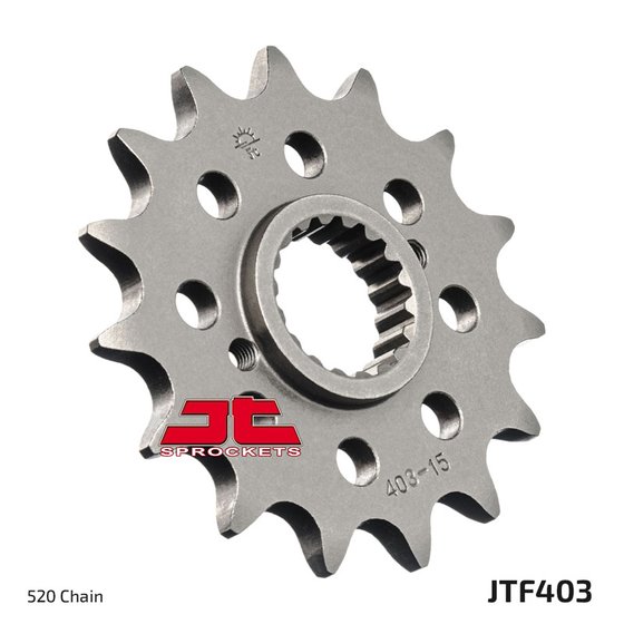 JTF403 JT Sprockets plieninė priekinė žvaigždutė