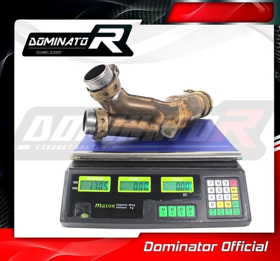 YA059D Dominator exhaust cat eliminator decat