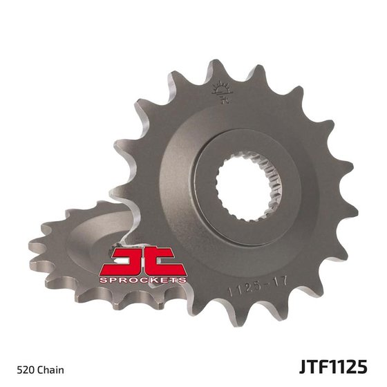 JTF1125 JT Sprockets plieninė priekinė žvaigždutė