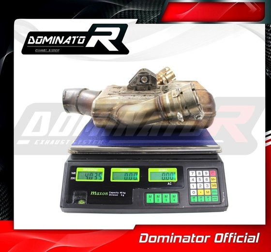 KA063D Dominator exhaust cat eliminator decat