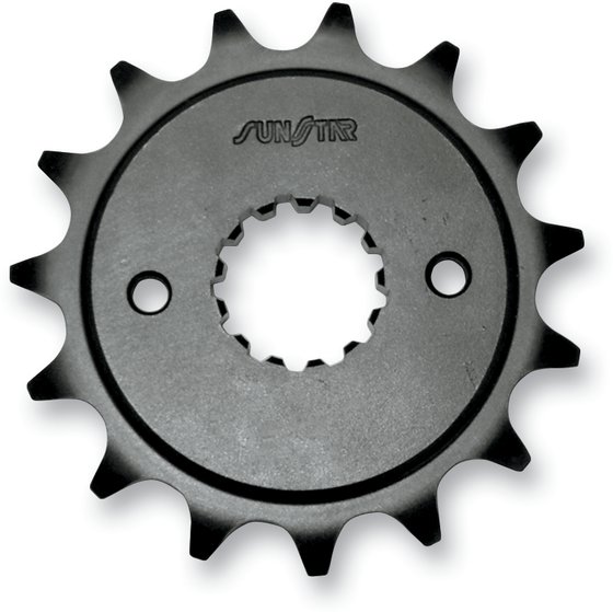 33316 SUNSTAR SPROCKETS 16t 520 pikio juodos spalvos plieno priekinė atsarginė žvaigždutė