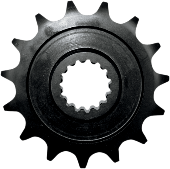 36016 SUNSTAR SPROCKETS 16t 520 pikio juodos spalvos plieninė priekinė žvaigždutė