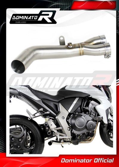 HO075D Dominator exhaust cat eliminator decat