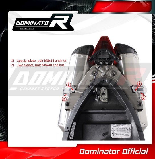 AP029DF-S Dominator exhaust silencer hp1