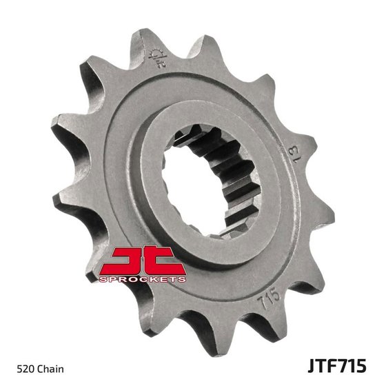 JTF715 JT Sprockets plieninė priekinė žvaigždutė