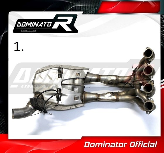 BW051D Dominator exhaust cat eliminator decat