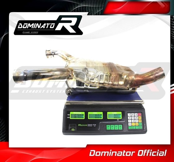 BW064D Dominator exhaust cat eliminator decat