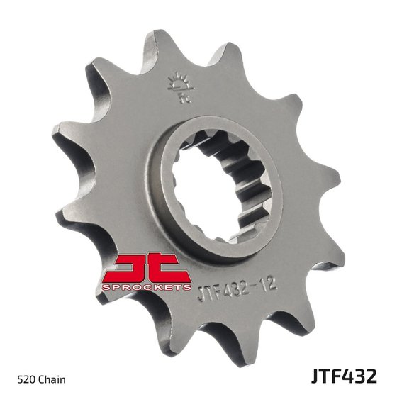 JTF432 JT Sprockets plieninė priekinė žvaigždutė