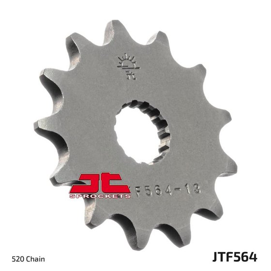 JTF564 JT Sprockets plieninė priekinė žvaigždutė