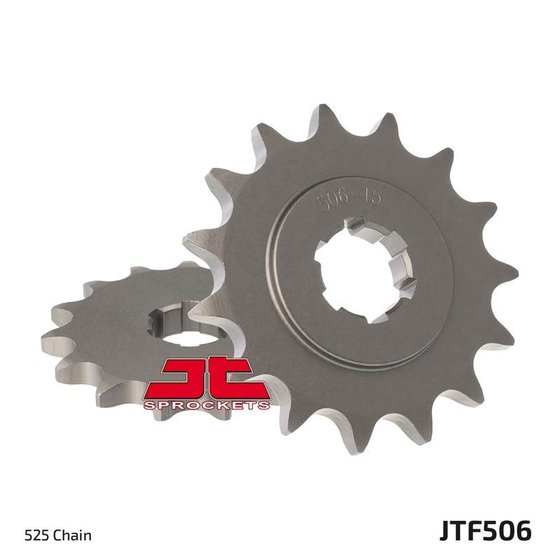 JTF506 JT Sprockets plieninė priekinė žvaigždutė