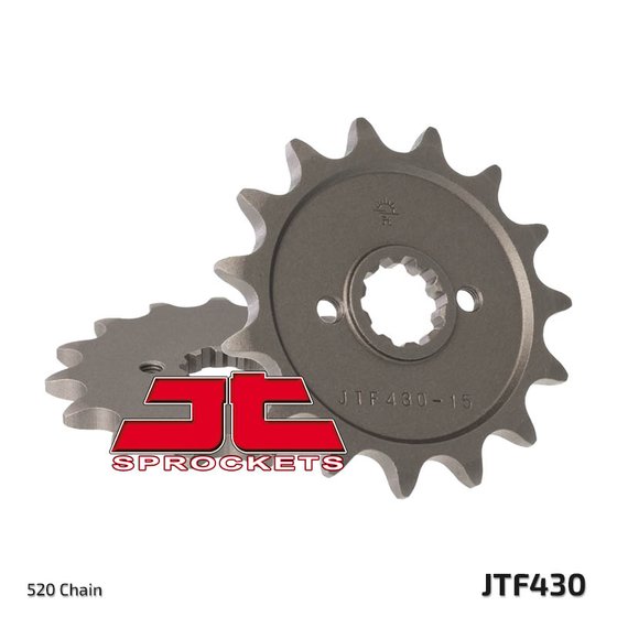 JTF430 JT Sprockets plieninė priekinė žvaigždutė