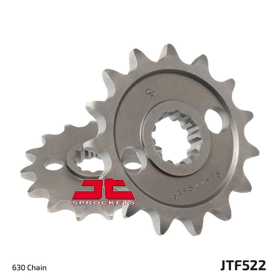 JTF522 JT Sprockets plieninė priekinė žvaigždutė