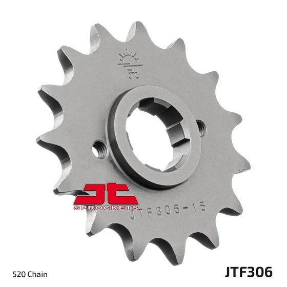 JTF306 JT Sprockets plieninė priekinė žvaigždutė