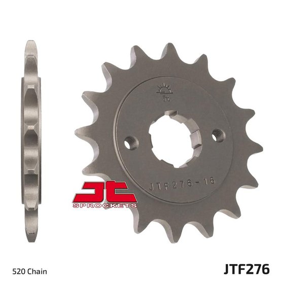 JTF276 JT Sprockets plieninė priekinė žvaigždutė