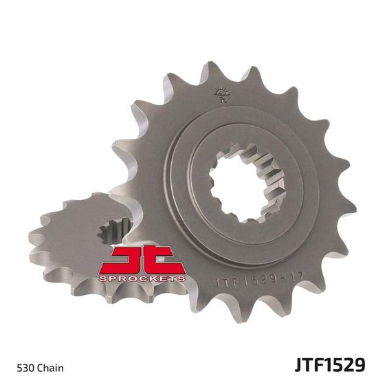 JTF1529 JT Sprockets plieninė priekinė žvaigždutė