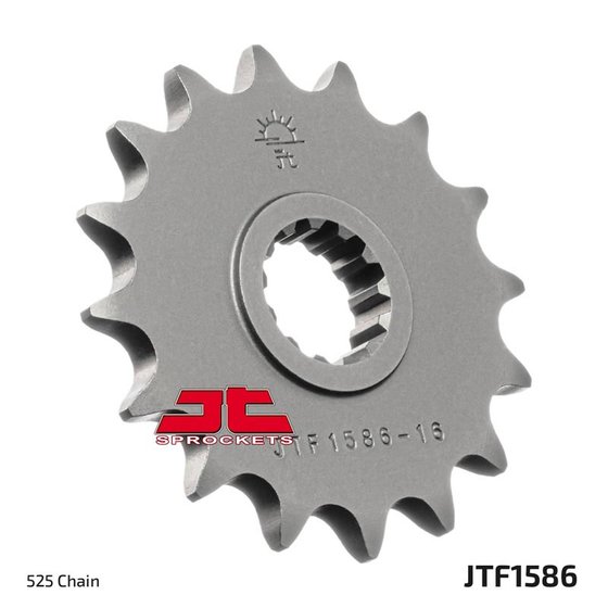 214216JT JT Sprockets priekinė žvaigždutė 16 dantukų žingsnis 525 jtf158616