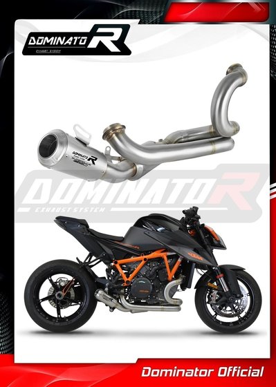 KT066DC-S Dominator exhaust silencer gps decat