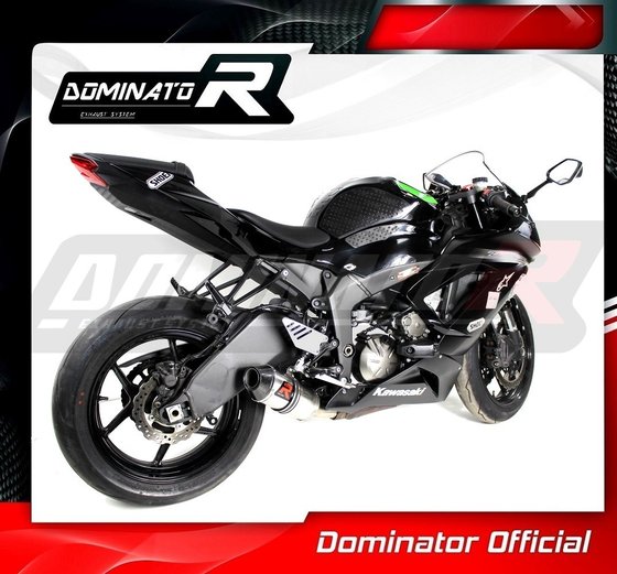 KA047DF-S Dominator exhaust silencer low level hp3