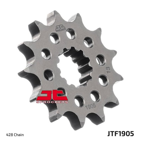 JTF1905 JT Sprockets plieninė priekinė žvaigždutė