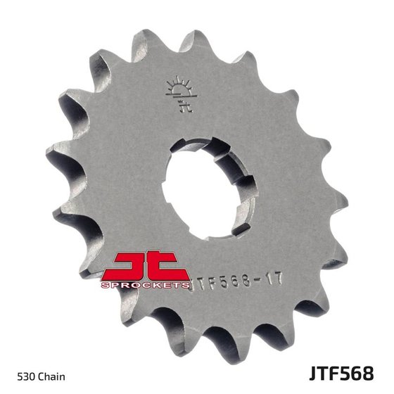 JTF568 JT Sprockets plieninė priekinė žvaigždutė