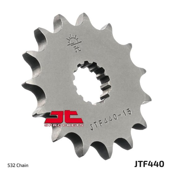 JTF440 JT Sprockets plieninė priekinė žvaigždutė