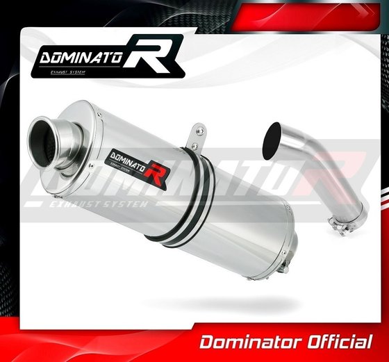 SU061DA-S Dominator exhaust silencer oval