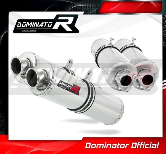 KT001DST-S Dominator exhaust silencer muffler st