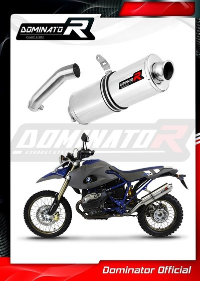 BW101DA-S Dominator exhaust silencer oval