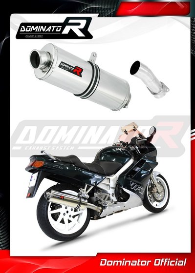 HO034DA-S Dominator exhaust silencer oval