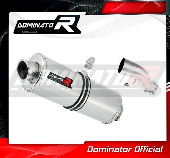 YA020DA-S Dominator exhaust silencer oval