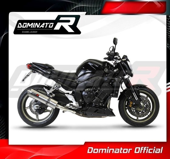 YA020DA-S Dominator exhaust silencer oval