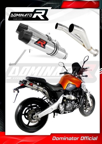 YA090DF-S Dominator exhaust silencer hp3