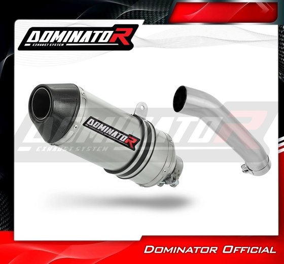 KT074DF Dominator exhaust silencer muffler hp3 + db killer