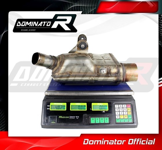 SU075D Dominator exhaust cat eliminator decat