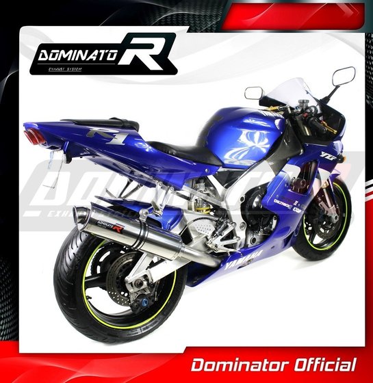 YA005DST-S Dominator exhaust silencer round