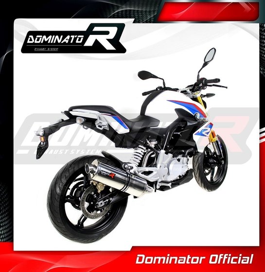 BW065DA-S Dominator exhaust silencer oval