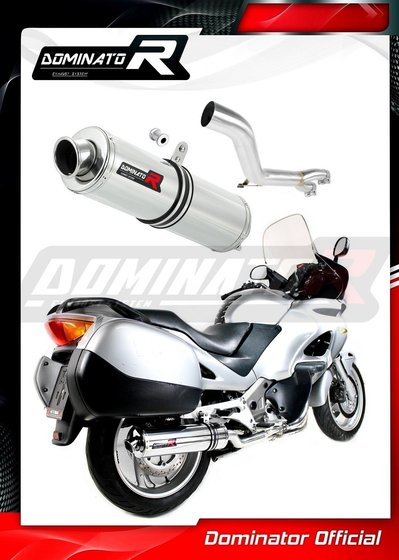 HO049DST-S Dominator exhaust silencer round