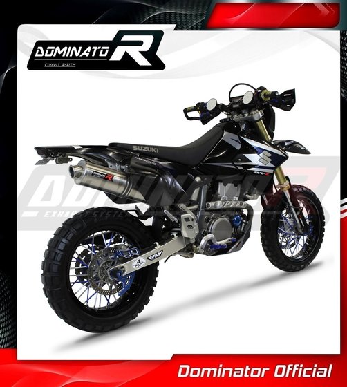 SU034DST-S Dominator exhaust silencer round