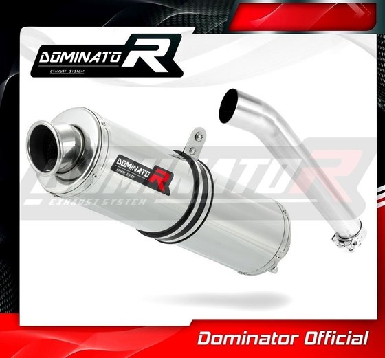 YA040DST-S Dominator exhaust silencer round