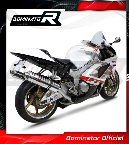 HO023DST-S Dominator exhaust silencer round