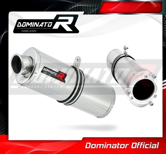 HO070DA-S Dominator exhaust silencer oval