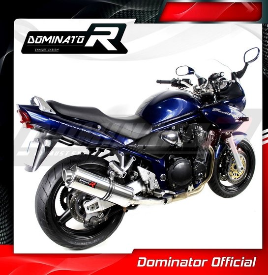 SU070DA-H Dominator homologated exhaust silencer oval