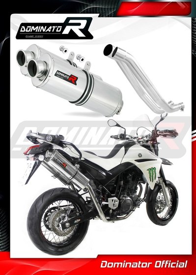 YA030DA-S Dominator exhaust silencer oval