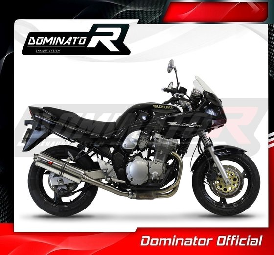 SU009DA-S Dominator exhaust silencer oval