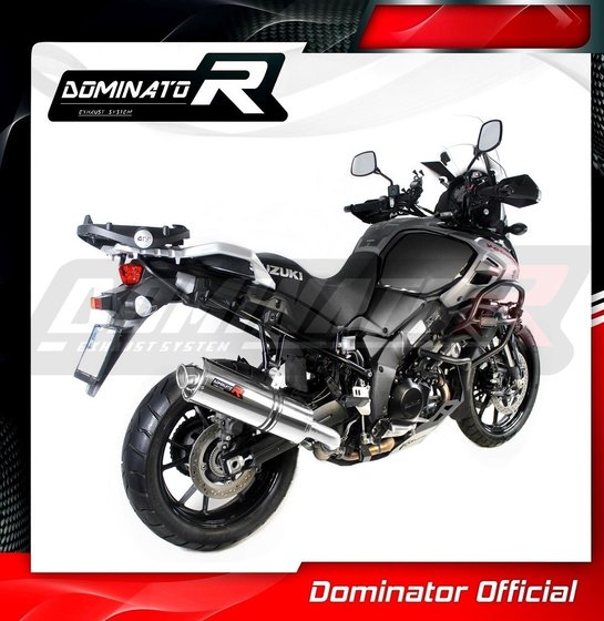 SU083DA-H Dominator homologated exhaust silencer oval